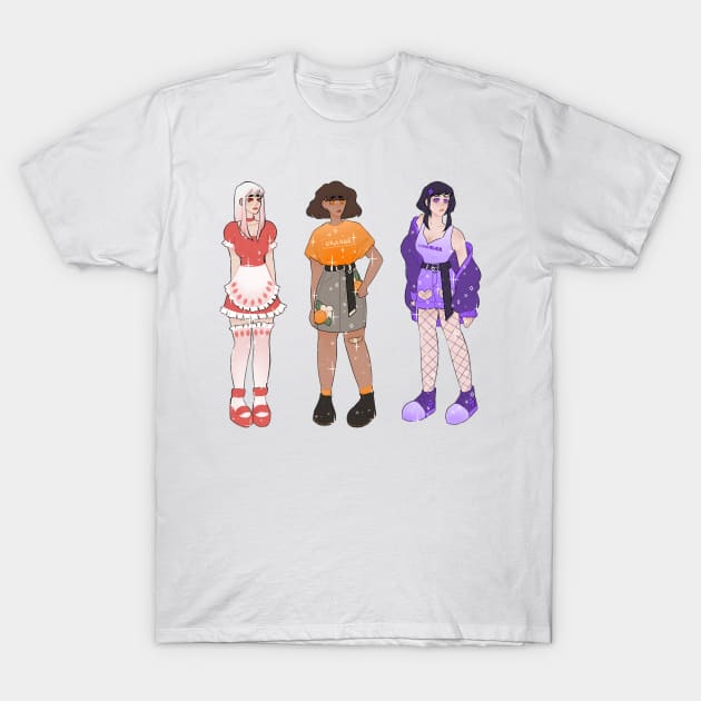 Cute Soda Girls <3 T-Shirt by Breadwithbutter 